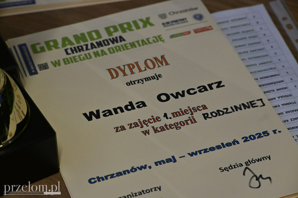 Zakończenie Cyklu Grand Prix Chrzanowa w Biegach na Orientację - 24.09.2025