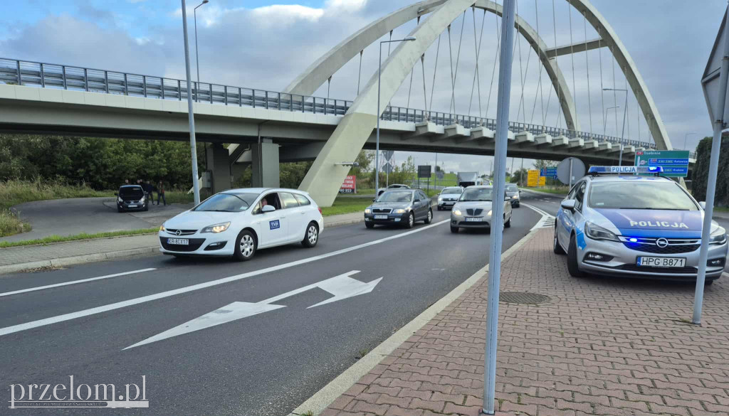 Protest związkowców Valeo w Chrzanowie