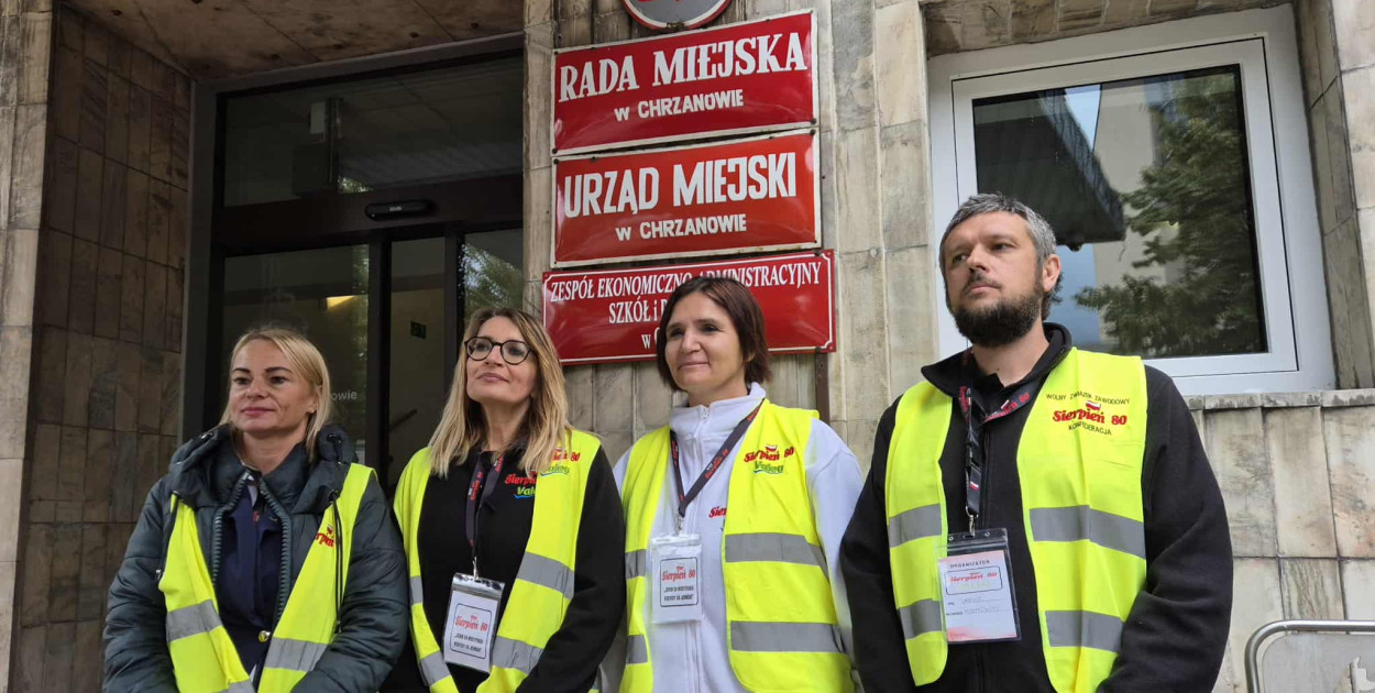 Związkowcy Valeo poszli do burmistrza Chrzanowa