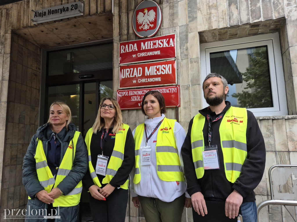 Związkowcy Valeo poszli do burmistrza Chrzanowa