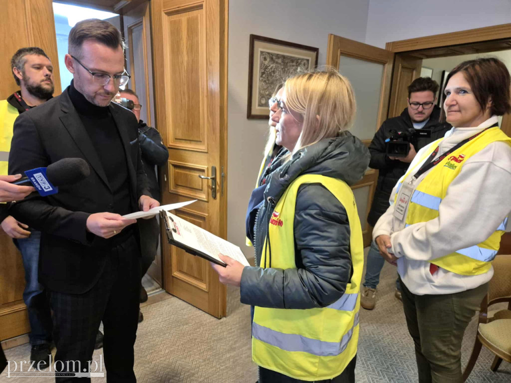 Związkowcy Valeo poszli do burmistrza Chrzanowa