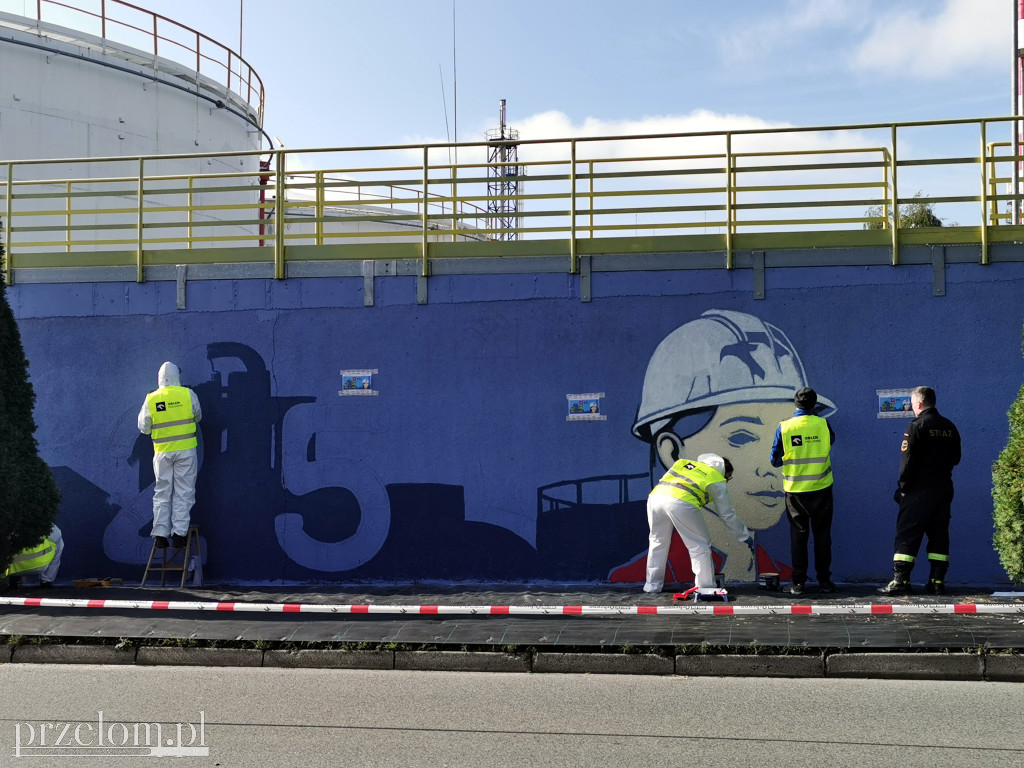 W Trzebini powstaje nowy mural