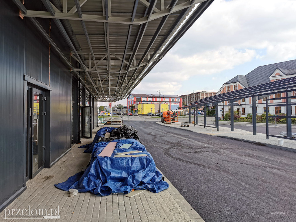 Budowa centrum przesiadkowego zbliża się do końca
