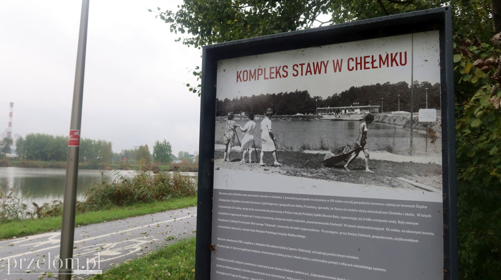 Stawy w Chełmku w jesiennej odsłonie
