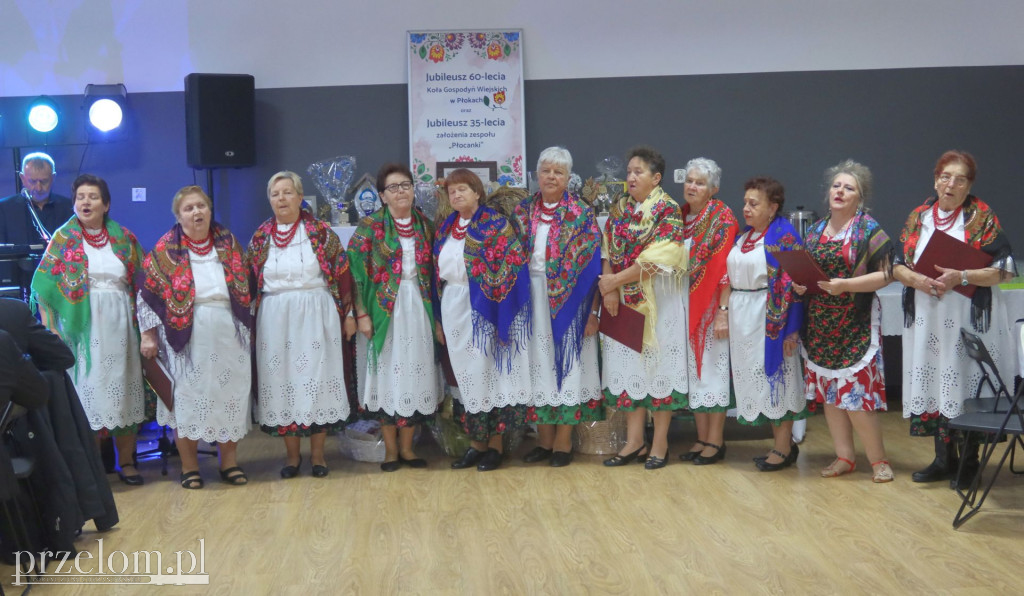 Jubileusz KGW Płoki i zespołu Płocanki