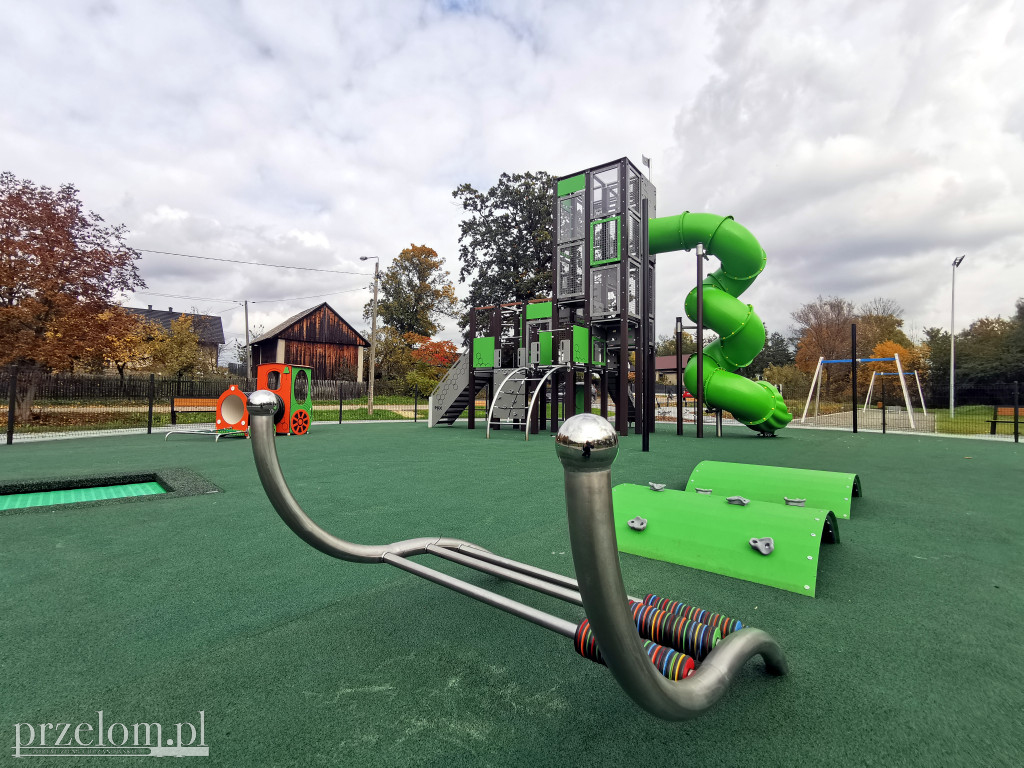 Nowy pumptrack i plac zabaw w powiecie chrzanowskim