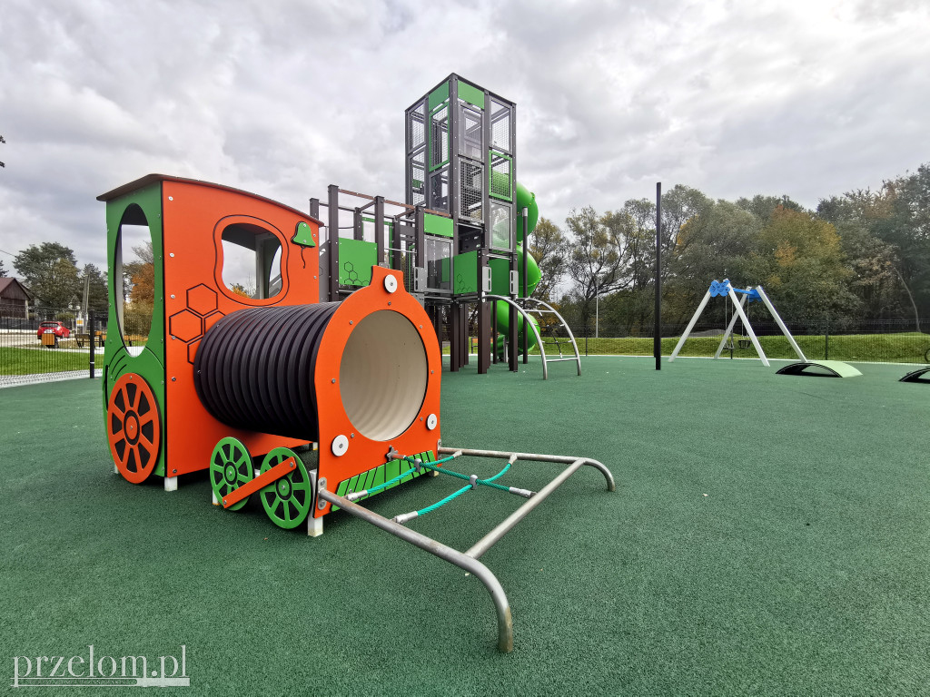Nowy pumptrack i plac zabaw w powiecie chrzanowskim