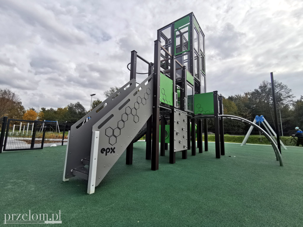 Nowy pumptrack i plac zabaw w powiecie chrzanowskim