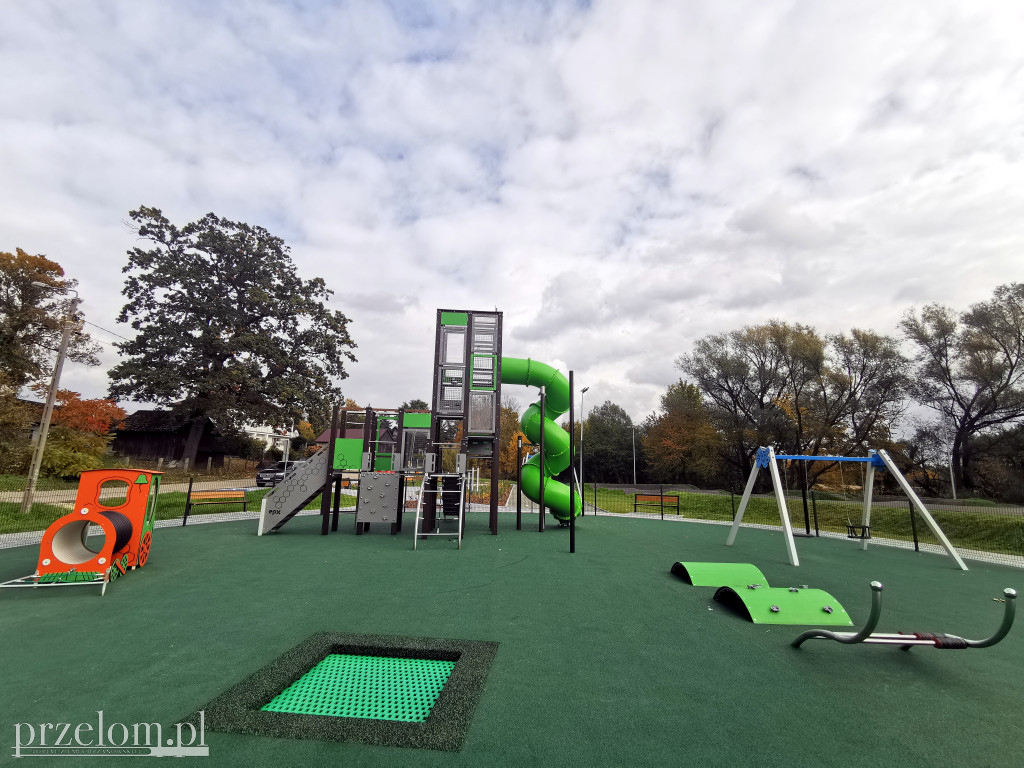 Nowy pumptrack i plac zabaw w powiecie chrzanowskim