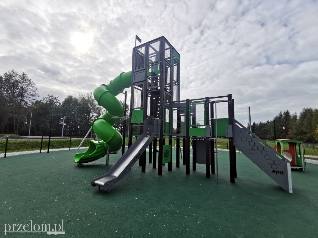 Nowy pumptrack i plac zabaw w powiecie chrzanowskim