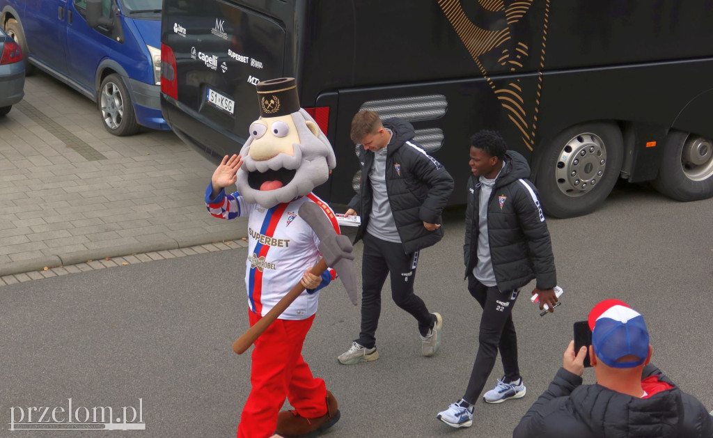Piłkarze Górnika Zabrze w Libiążu