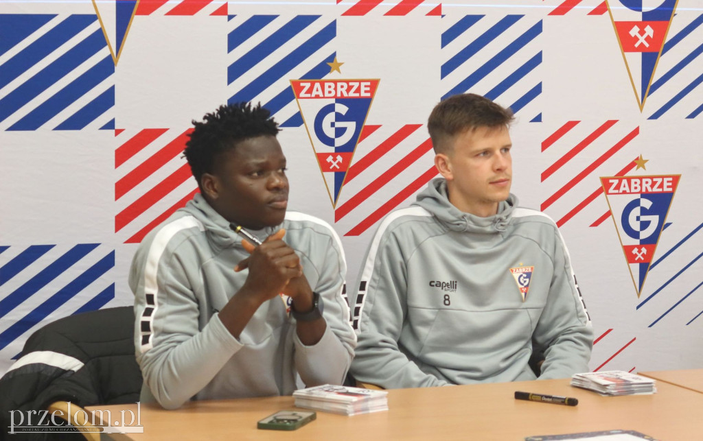 Piłkarze Górnika Zabrze w Libiążu