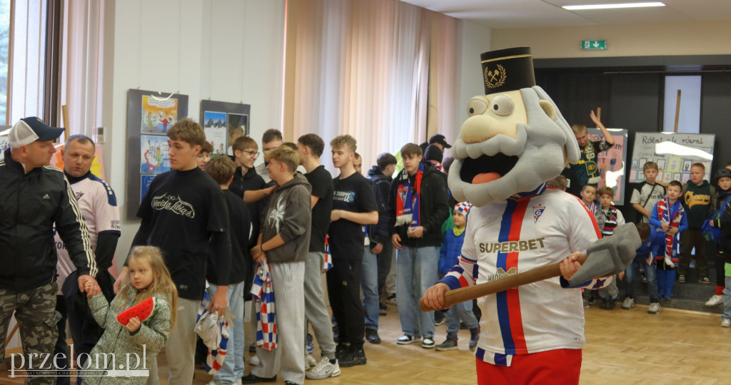 Piłkarze Górnika Zabrze w Libiążu