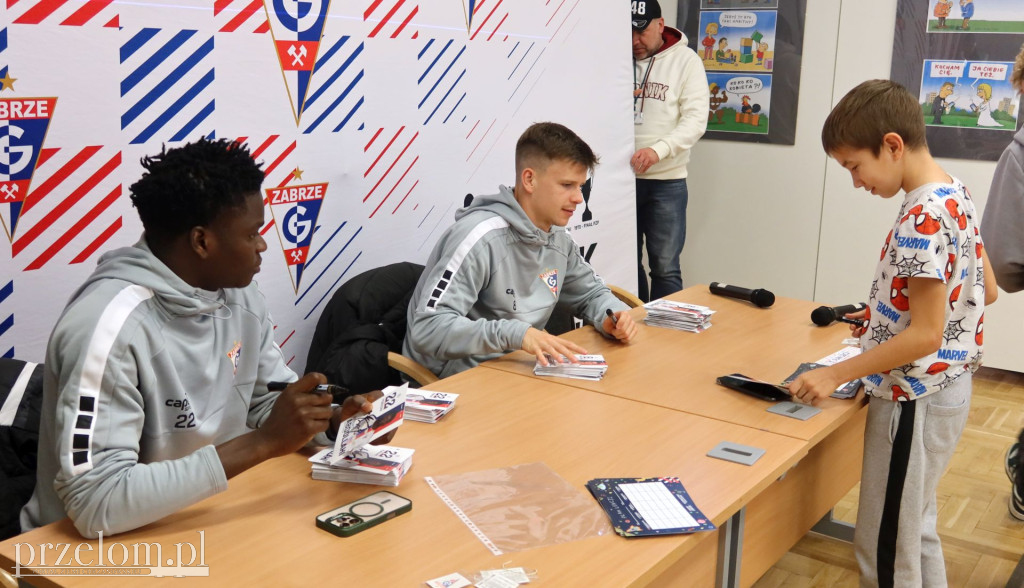 Piłkarze Górnika Zabrze w Libiążu