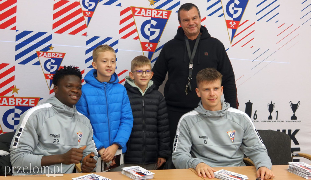 Piłkarze Górnika Zabrze w Libiążu