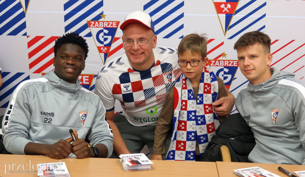 Piłkarze Górnika Zabrze w Libiążu