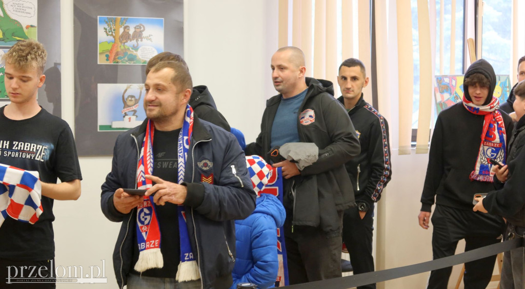Piłkarze Górnika Zabrze w Libiążu