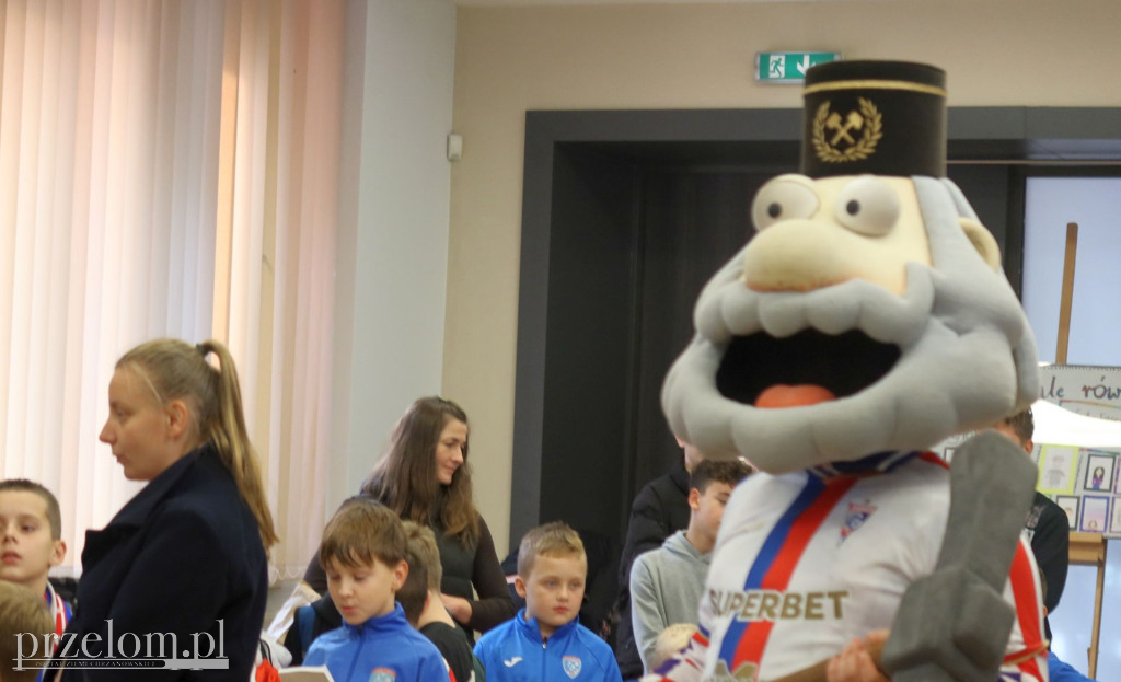 Piłkarze Górnika Zabrze w Libiążu