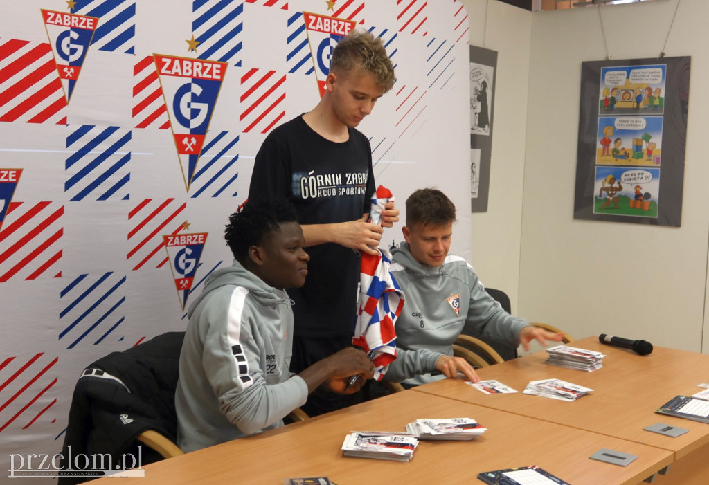 Piłkarze Górnika Zabrze w Libiążu