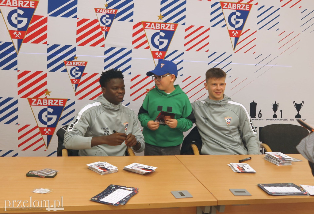 Piłkarze Górnika Zabrze w Libiążu