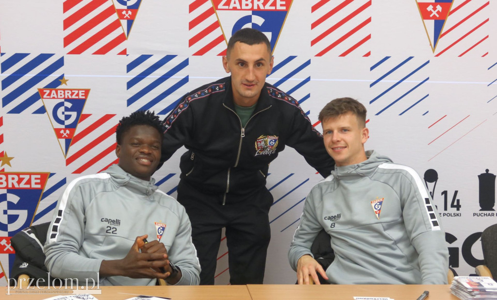 Piłkarze Górnika Zabrze w Libiążu