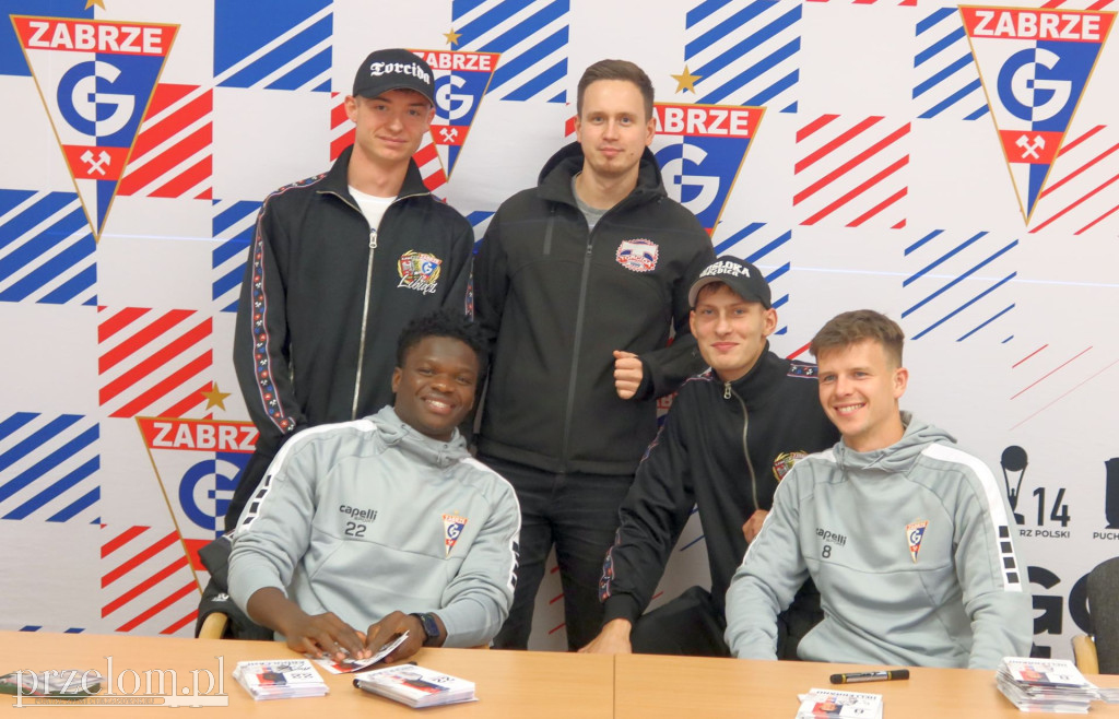Piłkarze Górnika Zabrze w Libiążu