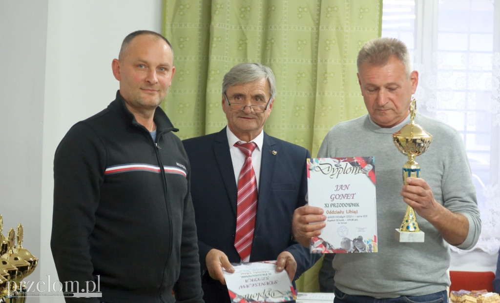 Zakończenie sezonu hodowców gołębi z Libiąża
