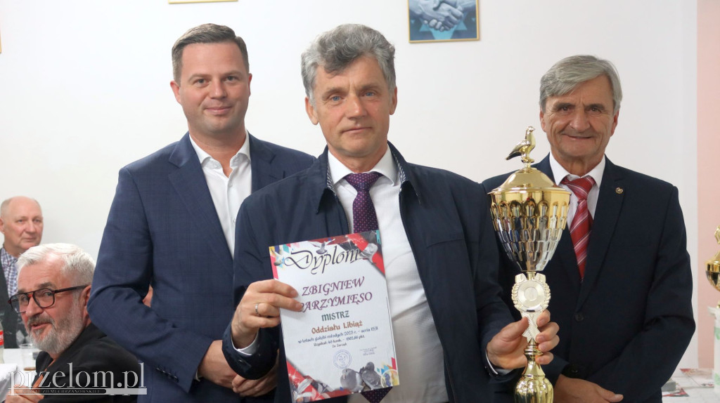 Zakończenie sezonu hodowców gołębi z Libiąża