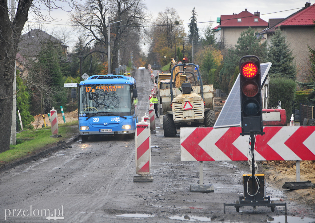 Drogowy koszmar na głównej szosie w Płazie