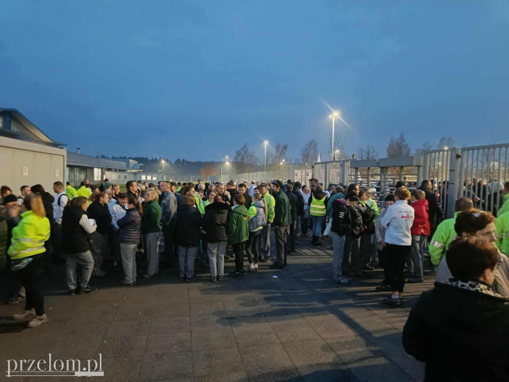 Strajk w Valeo w Chrzanowie 12.11.25