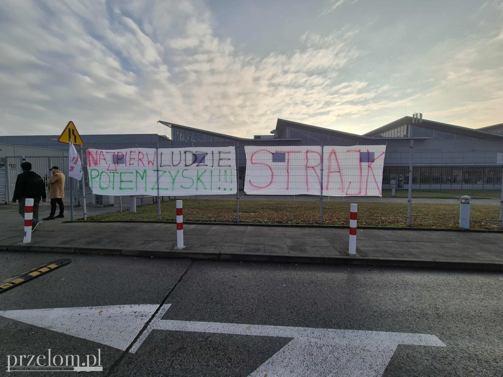 Strajk w Valeo w Chrzanowie 12.11.25