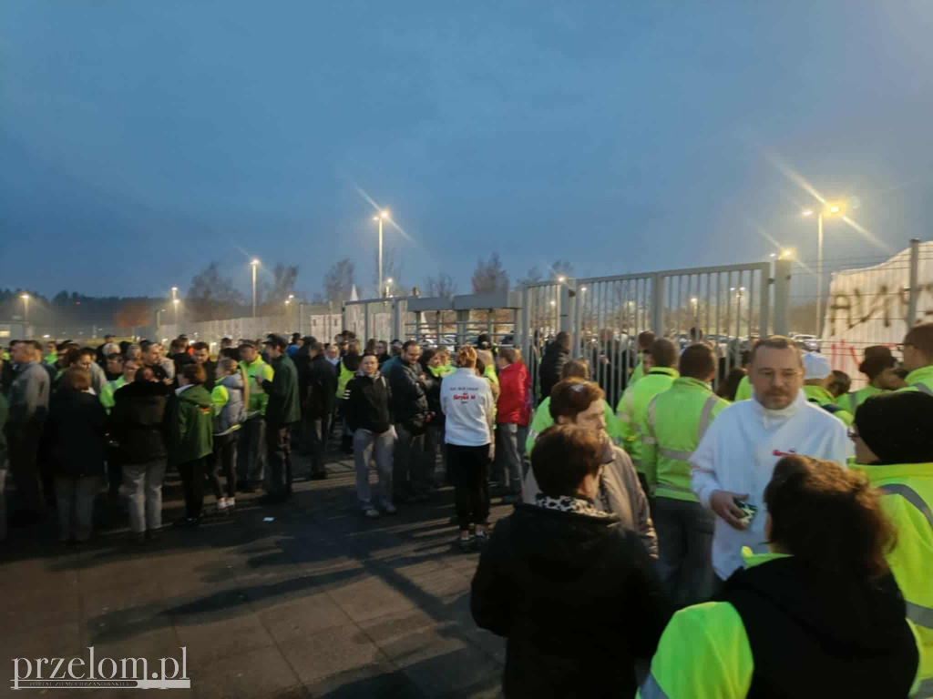 Strajk w Valeo w Chrzanowie 12.11.25