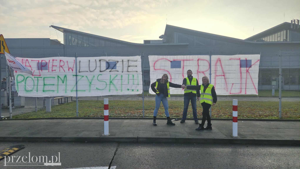 Strajk w Valeo w Chrzanowie 12.11.25
