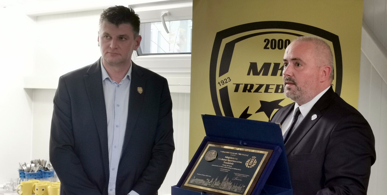 Odznaczenia z okazji 25-lecia MKS Trzebinia