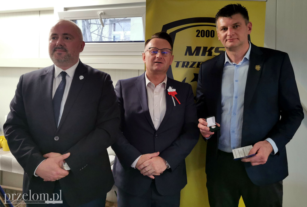 Odznaczenia z okazji 25-lecia MKS Trzebinia