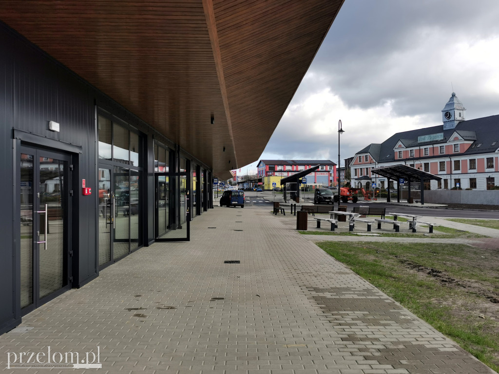 Centrum przesiadkowe w Trzebini gotowe