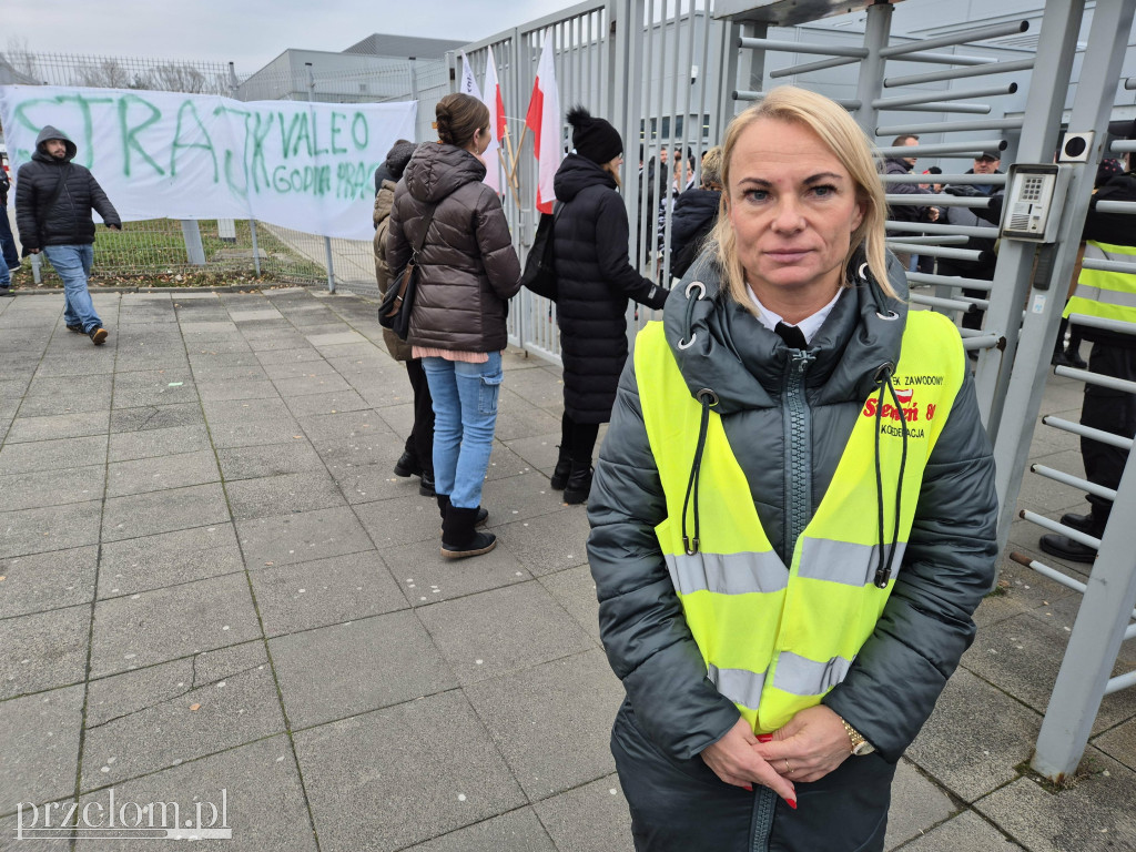 Trwa strajk w Valeo w Chrzanowie 20.11.25