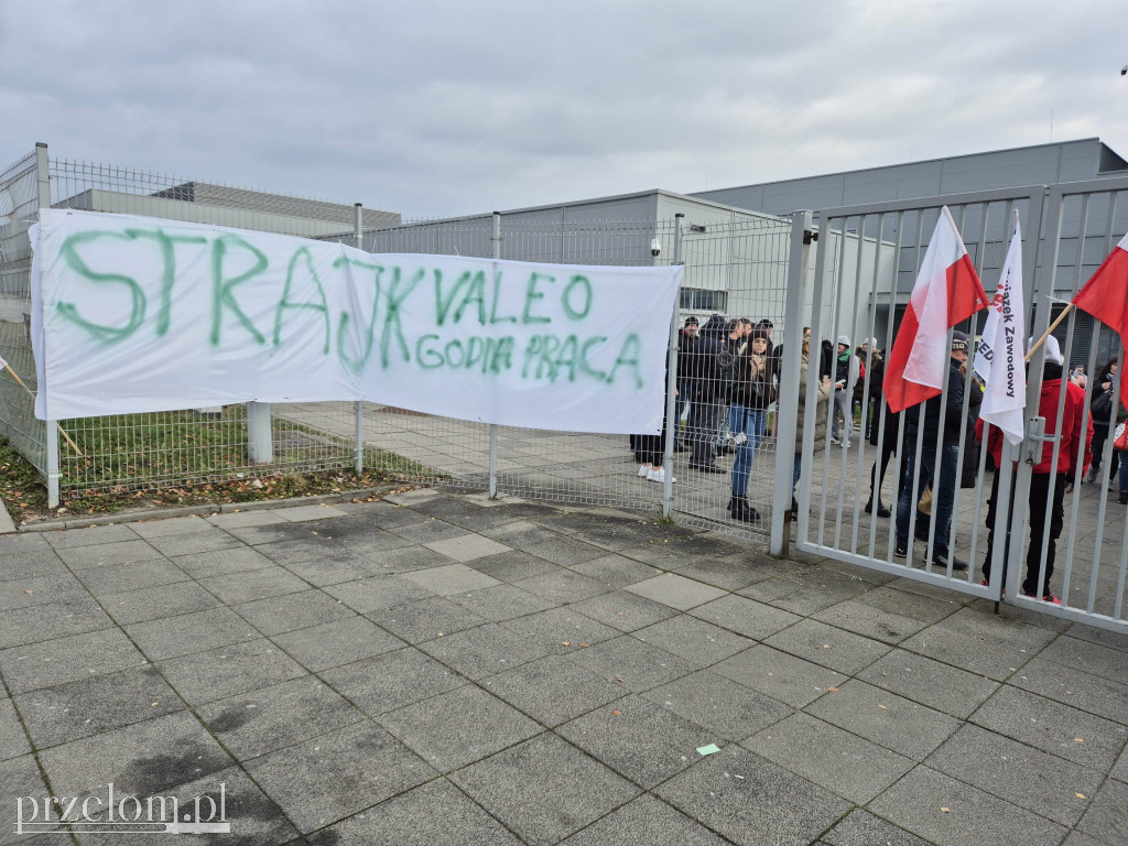 Trwa strajk w Valeo w Chrzanowie 20.11.25