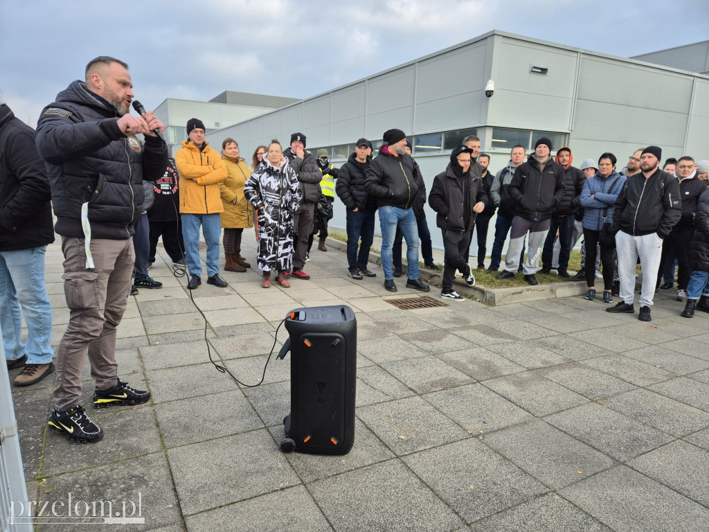 Trwa strajk w Valeo w Chrzanowie 20.11.25