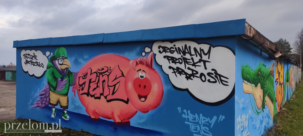 Murale w Chrzanowie