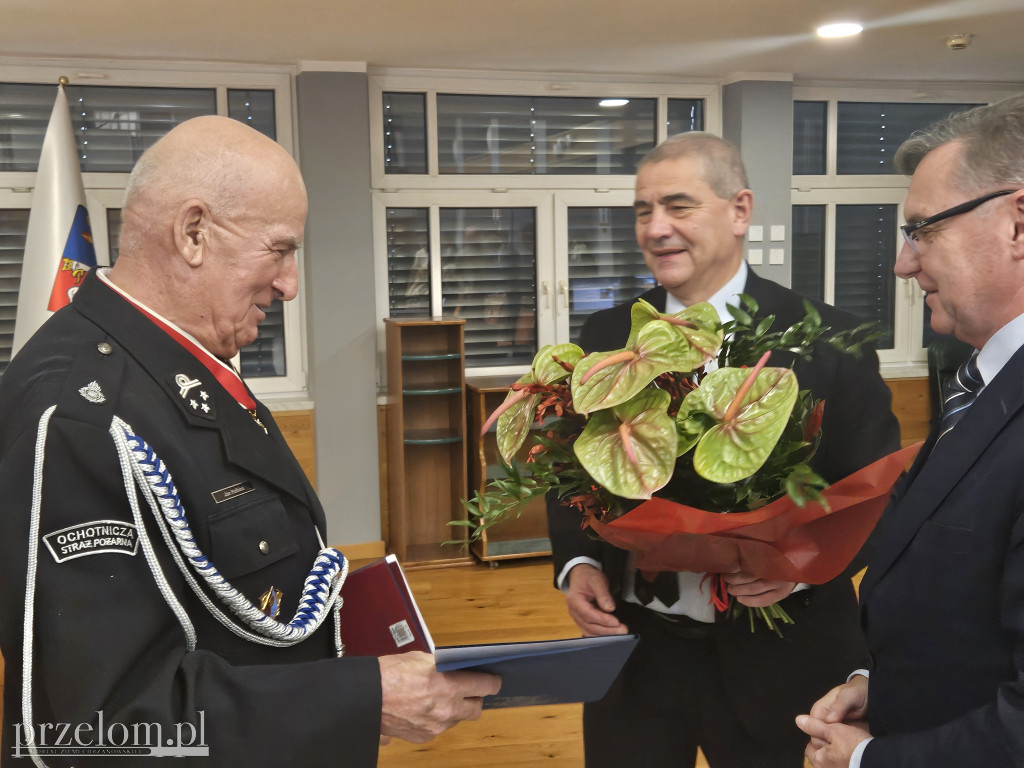 Jan Halbina Zasłużony dla Powiatu Chrzanowskiego
