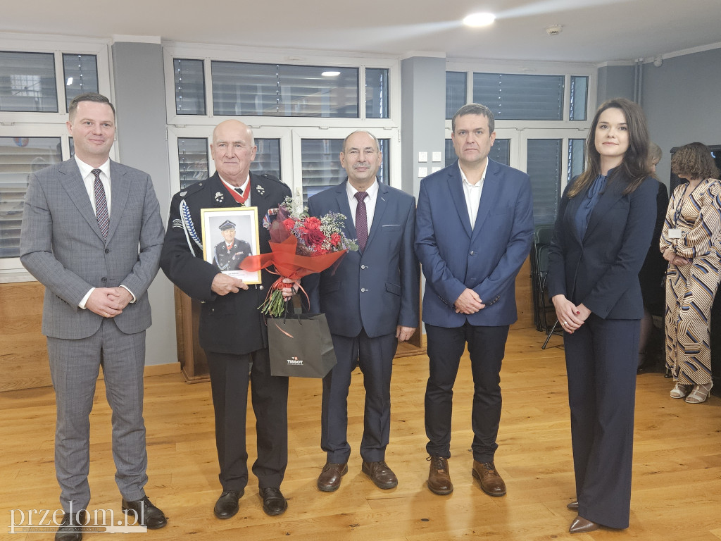 Jan Halbina Zasłużony dla Powiatu Chrzanowskiego