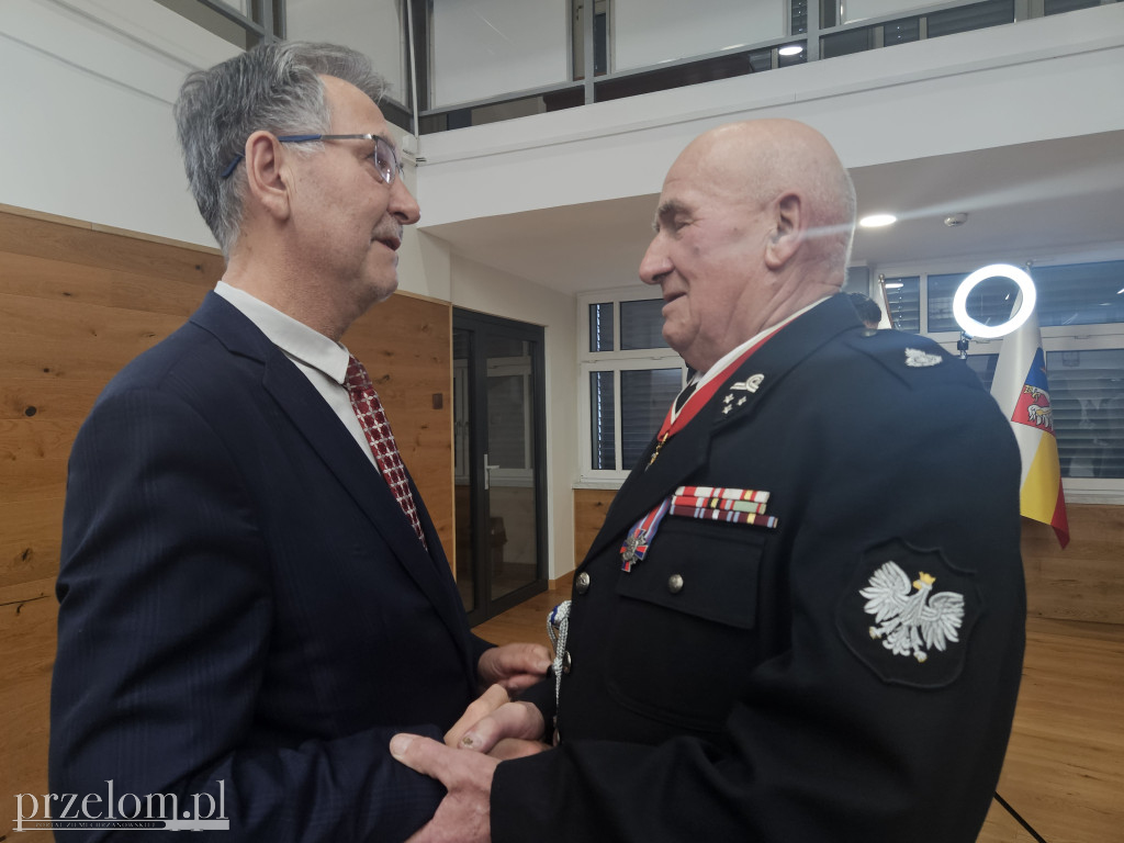 Jan Halbina Zasłużony dla Powiatu Chrzanowskiego
