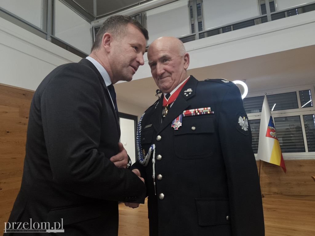 Jan Halbina Zasłużony dla Powiatu Chrzanowskiego