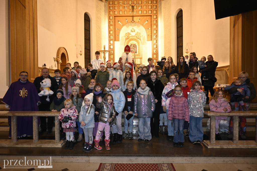 Mikołaj w Parafii NSNMP w Trzebini-Sierszy - 06.12.2025