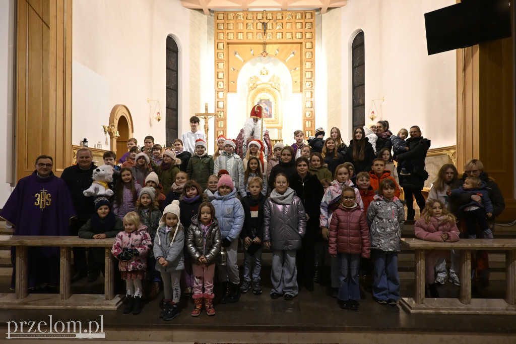 Mikołaj w Parafii NSNMP w Trzebini-Sierszy - 06.12.2025