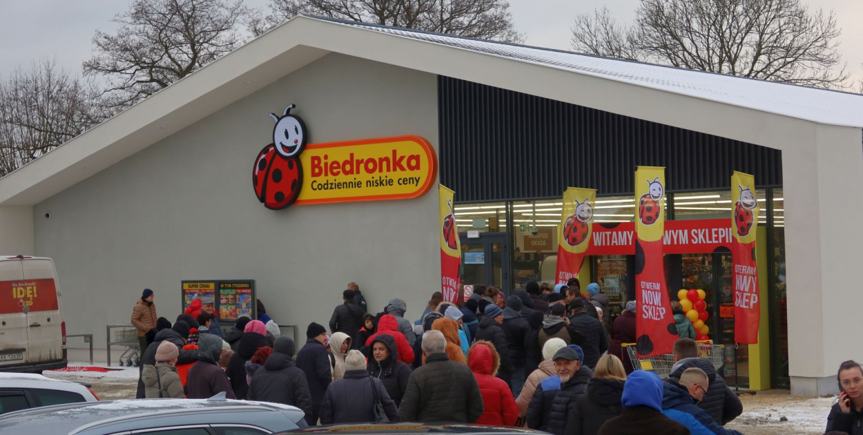 Otwarcie marketu sieci Biedronka w Balinie