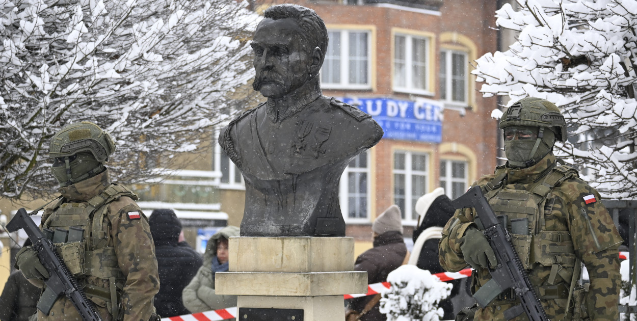 Przysięga wojskowa na Rynku w Trzebini - 15.02.2026