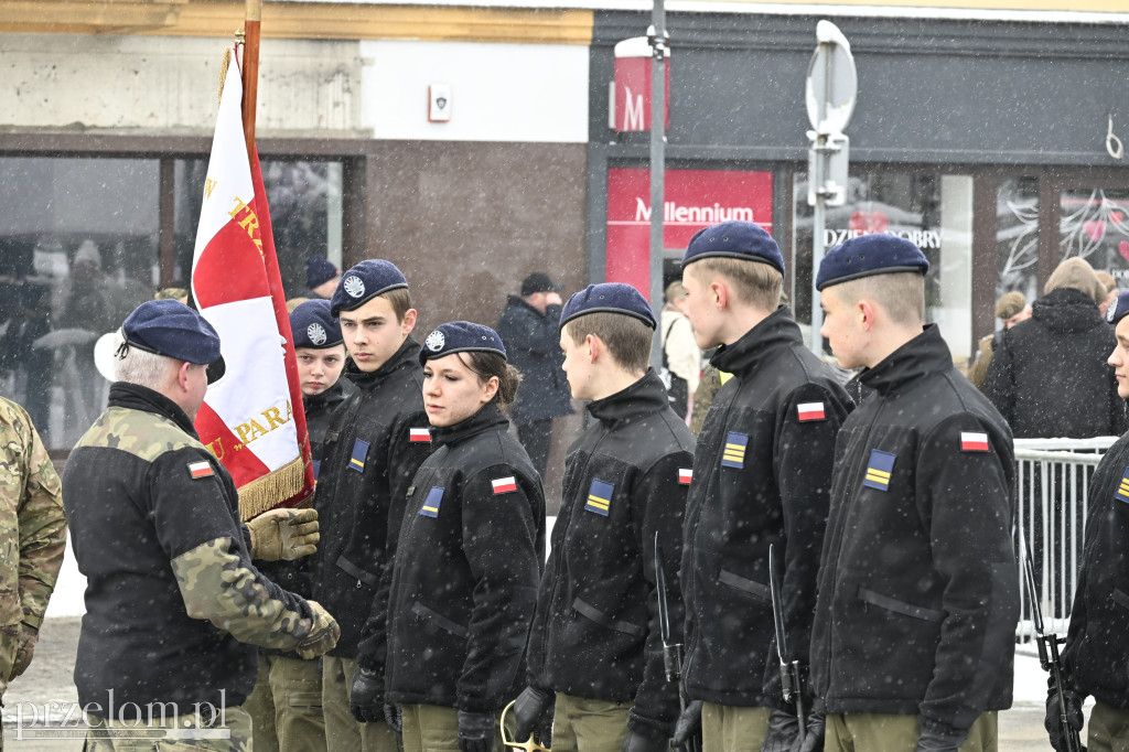 Przysięga wojskowa na Rynku w Trzebini - 15.02.2026