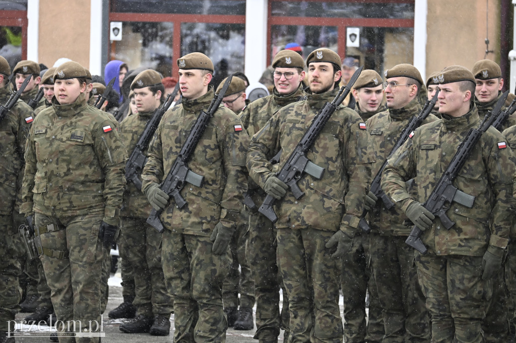 Przysięga wojskowa na Rynku w Trzebini - 15.02.2026